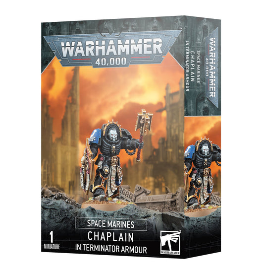 Chaplain in Terminator Armour - Space Marines - Game On