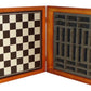 Chess Chest - 15.5" Cherry Stained Chest - Classic - Game On