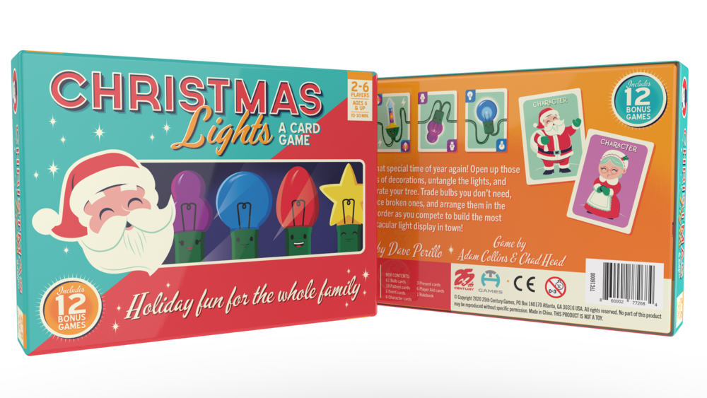 Christmas Lights - Card Game - Game On