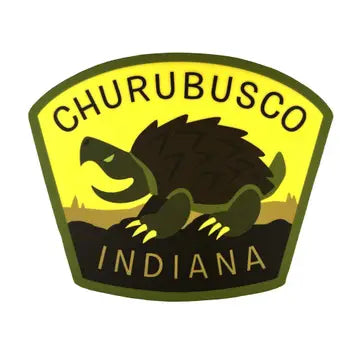 Churubusco, Indiana Travel Sticker - Game On