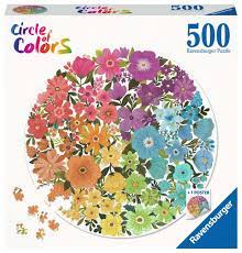 Circle of Colors - Flowers - 500pc - Game On