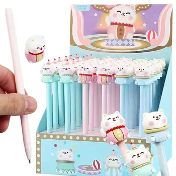 Circus Kitty Cat Figurine Ballpoint - Game On