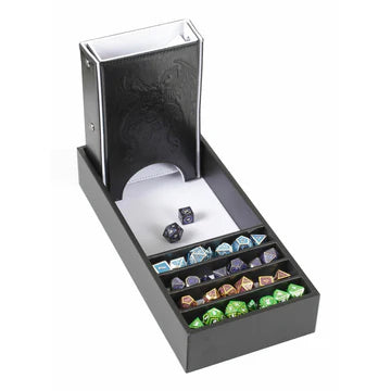 Citadel Dice Tower and Dice Tray - White - Game On
