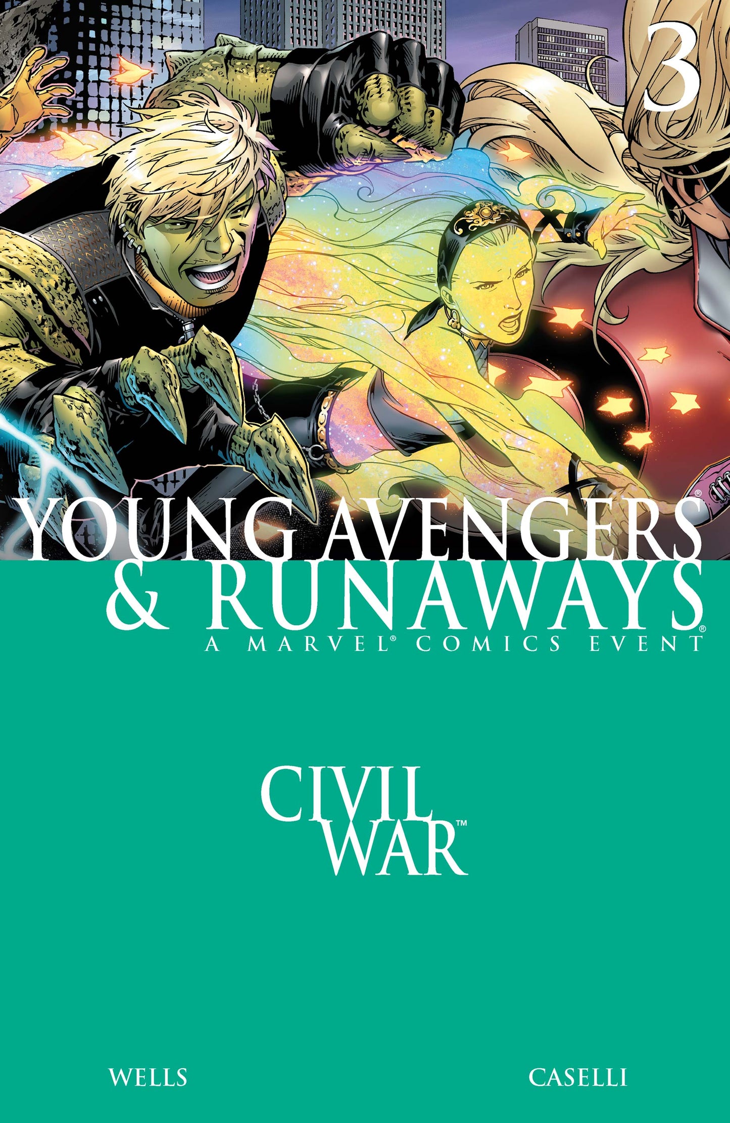 Civil War Young Avengers & Run - Game On