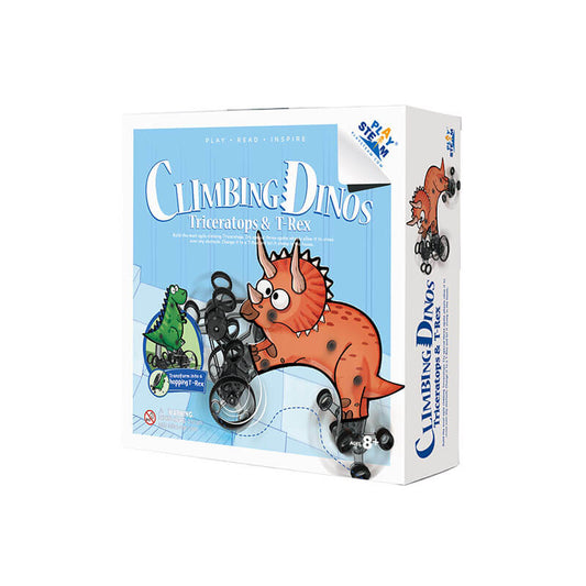 Climbing Dino - Triceraptops & T-rex - Game On
