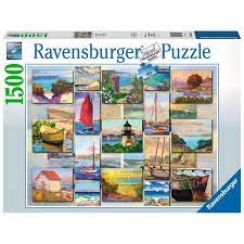 Coastal Collage 1500 piece - Game On