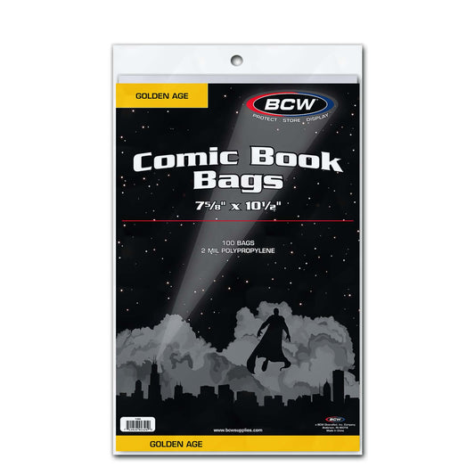 Comic Bags - Golden Age - Game On