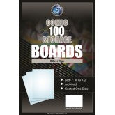 Silver Comic Backing Boards - Game On