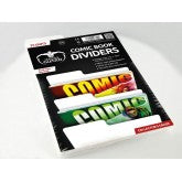 Comic Book Dividers White - Game On