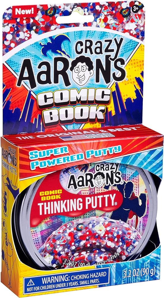 Comic Book Thinking Putty - Game On