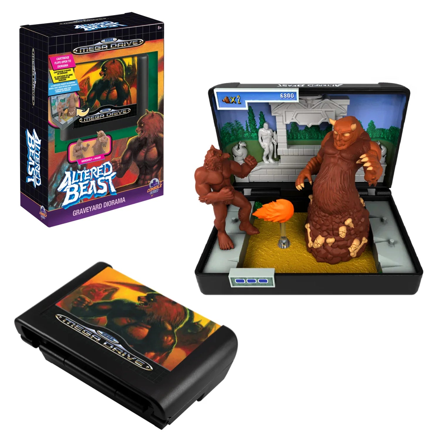 Console Heroes Altered Beast 4 - Game On