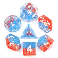 Coral Reef RPG Dice Set - Game On
