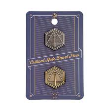 Critical Role Lapel Pins - Game On