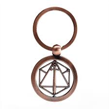 Critical Role Spinning Keychain - Game On