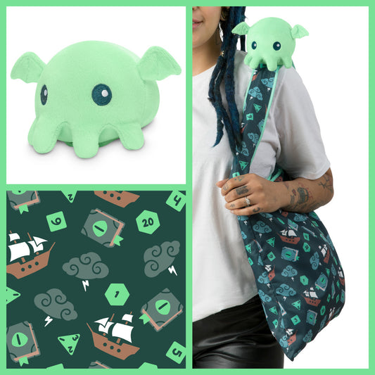 Cthulhu Plushie - Tote - Game On
