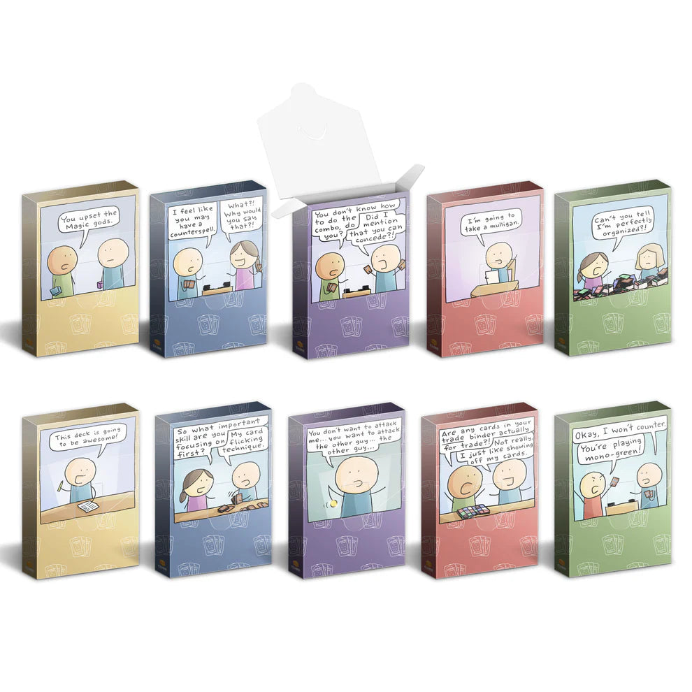 Cubeamajigs 10 Pack Cardboard Crack Set 2 - Game On