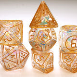 Cybernated Glass RPG Dice Set - Game On