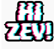 DCC - Hi Zev! Glitch - Enamel Pin - Game On