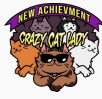 DCC - New Achievement Crazy Cat Lady - Enamel Pin - Game On