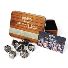 DOTS Braille RPG Hollow Metal Set - Game On