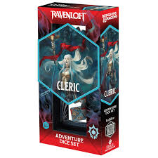 D&D Adventure Dice Cleric Light Blue Red - Game On