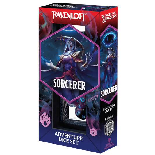 D&D Adventure Dice Sorcerer Purple - Game On