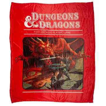 D&D Classic Cover Throw Blanket - Game On