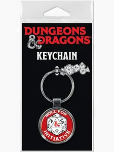 D&D Roll for Initive Keychain - Game On