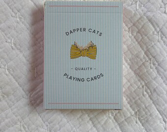 Dapper Cats Playing Cards - Classic - Game On