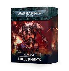 Datacards Chaos Knights - Game On