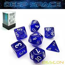 Deep Space Dice 7ct - Game On