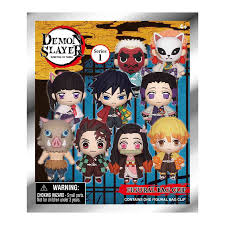 Demon Slayer 3D Foam Bag Clip - Game On