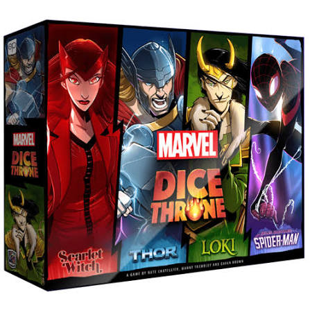 Dice Throne - Marvel - 4 Hero Box - Game On