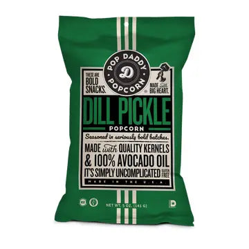 Dill Pickle Flavored Popcorn 5oz - Game On
