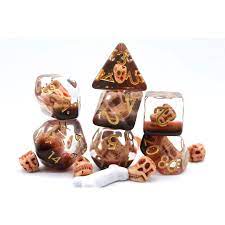 Dino Fossil RPG Dice Set - Game On