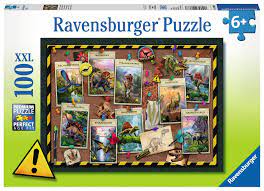 Dinosaur Collection 100pc Puzzl - Game On