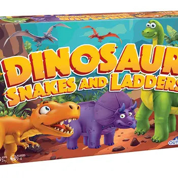 Dinosaur Snakes and Ladders - Kids - Game On