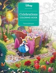 Disney Dreams Collection Thomas Kinkade Studios Celebrations Coloring Book - Game On