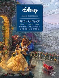 Disney Dreams Collection Thomas Kinkade Studios Disney Princess Coloring Book - Game On