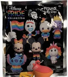 Disney Rainbow Pride - 3D Foam Bag Clip - Game On