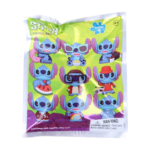 Disney - Stitch - Series 4 - Foam Bag Clip - Game On