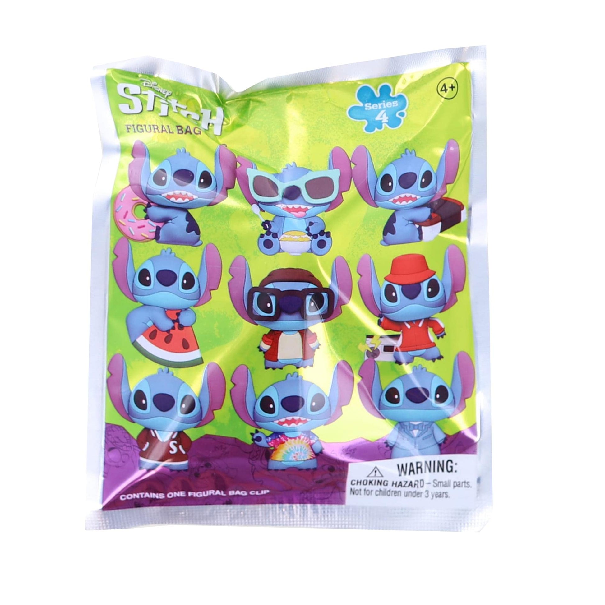 Disney - Stitch - Series 4 - Foam Bag Clip - Game On