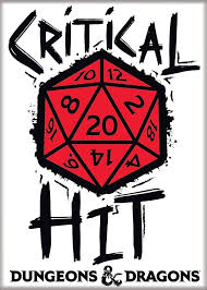 DnD Critical Hit Magnet - Game On