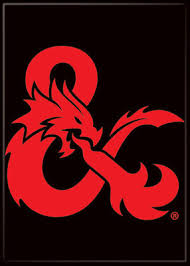 DnD Dragon Ampersand Magnet - Game On