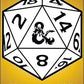 DnD Natural 20 Magnet - Game On