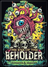 DnD The Eye of the Beholder Magnet - Game On