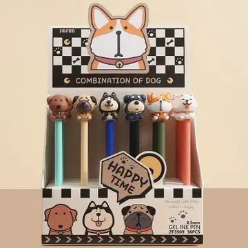 Dogs Gel Pen - Game On