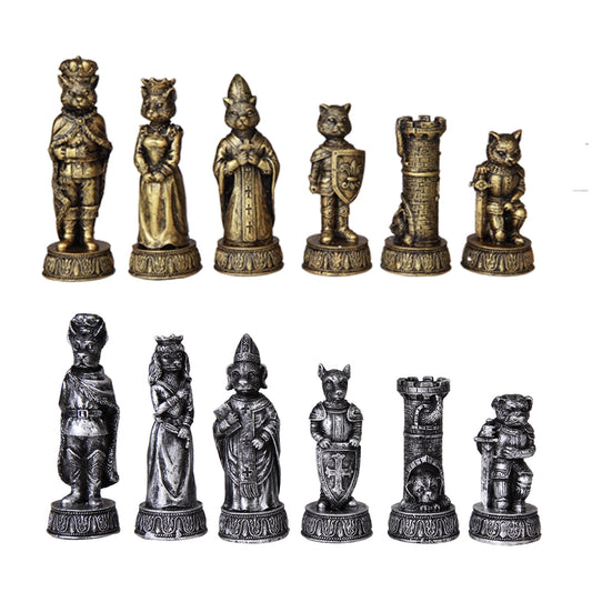 Dogs Vs Cats Chess Set - Game On