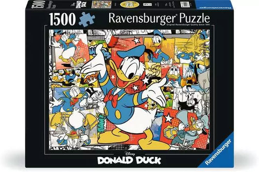 Donald Duck 1500 Pc Puzzle - Game On