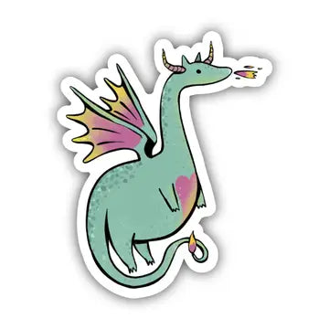 Dragon Fairytale Sticker - Game On